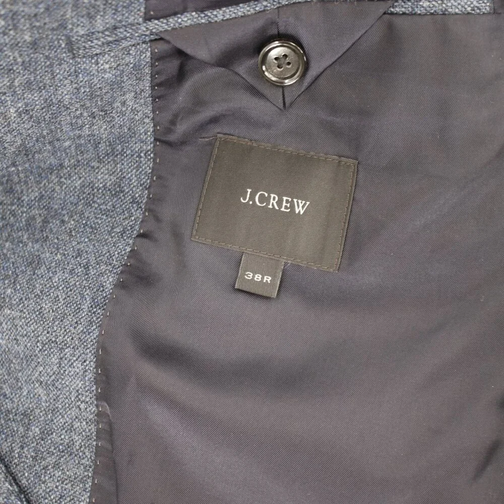 J. Crew Sport Coat Mens 38R Moon British Cloth Wool Two Button Single Breasted‎